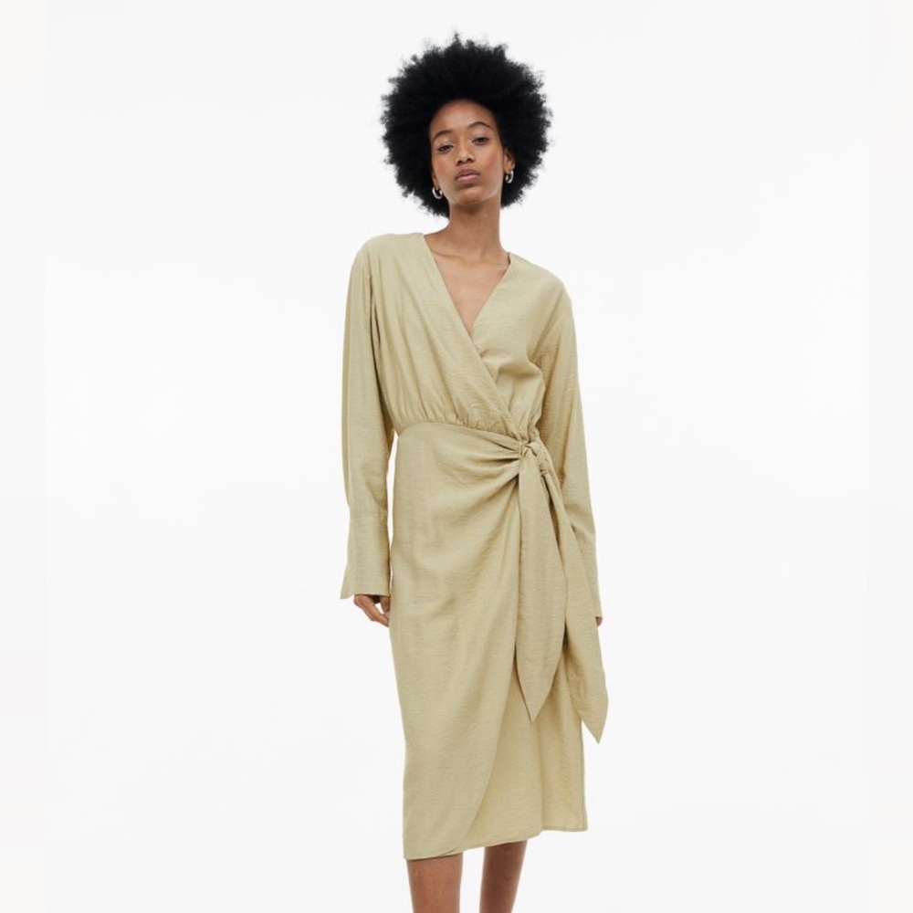 H&M Tie Wrap Dress